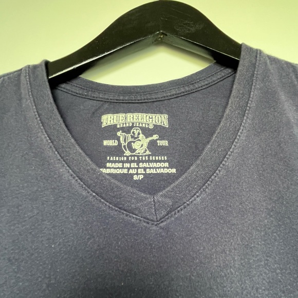 True Religion Navy Blue T Shirt - Picture 2 of 2